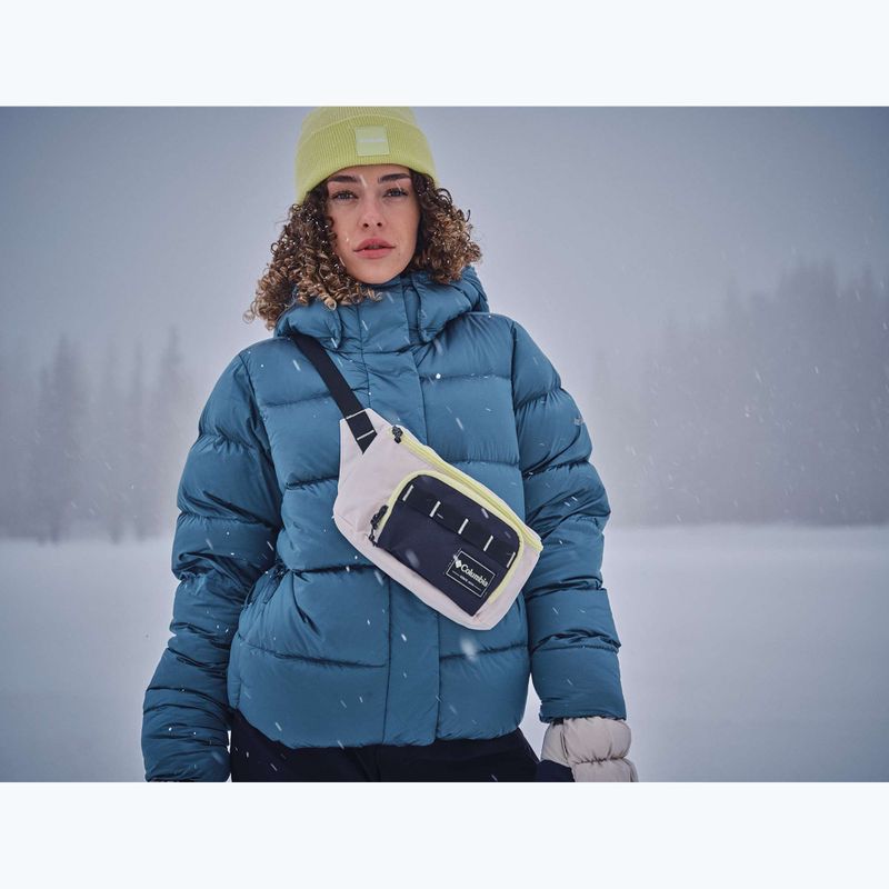 Geacă cu puf pentru femei Columbia Amaze Puff Hooded everblue high shine 17