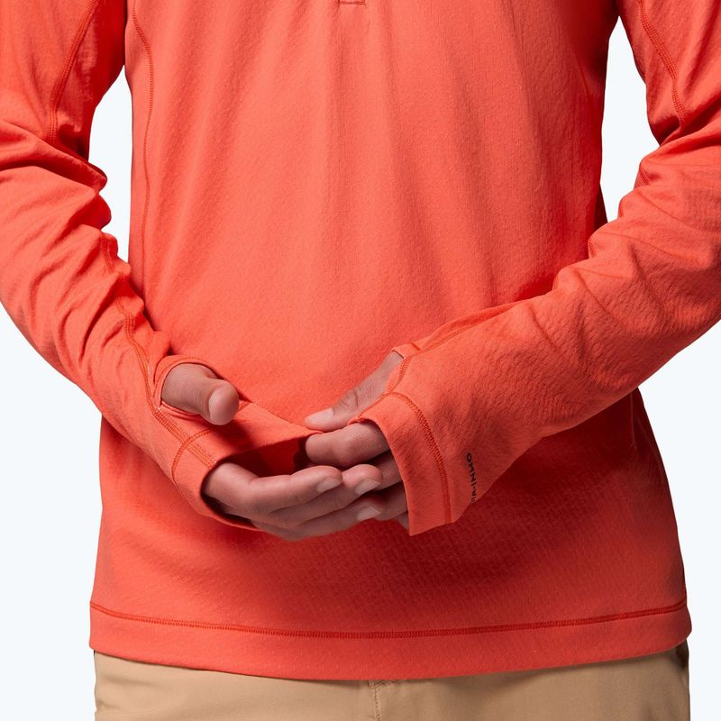 Bluză pentru bărbați Columbia DriVenture Half Zip zing/white 7