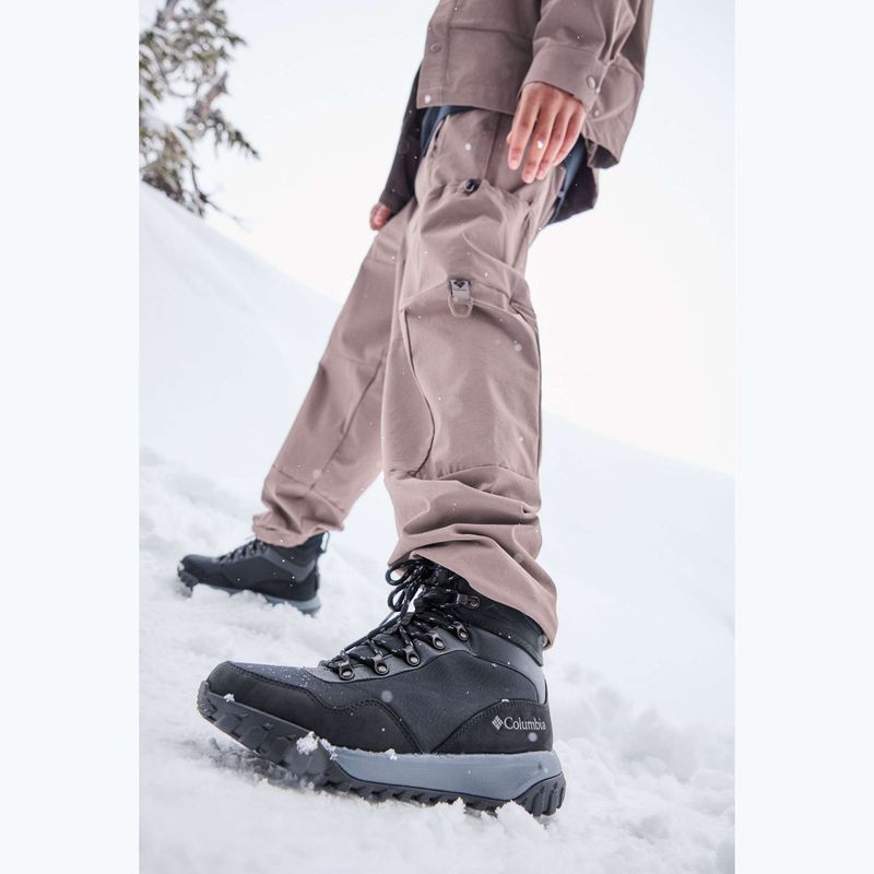 Încălțăminte pentru bărbați Columbia Burnsider Omni-Heat Infinity black/city grey 9