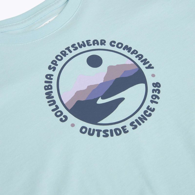 Tricou pentru copii Columbia Mission Lake II SS Graphic marine light/bubbly scoped view 3