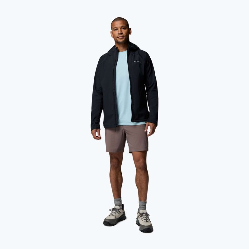 Geacă softshell pentru bărbați Columbia Trailborne black 2