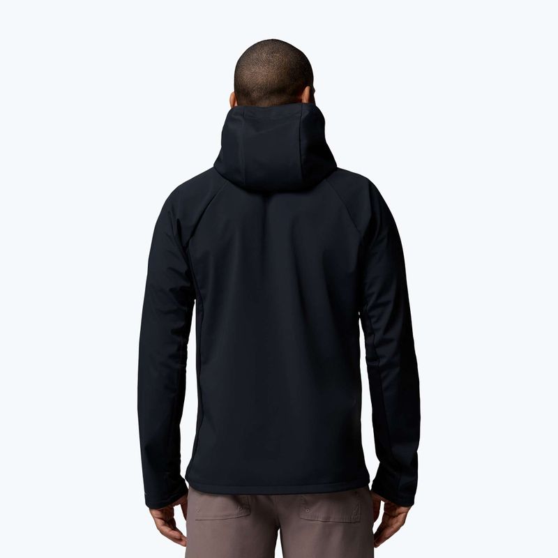 Geacă softshell pentru bărbați Columbia Trailborne black 3