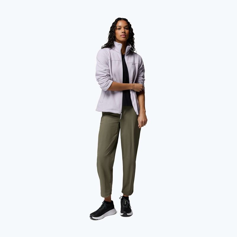 Bluză fleece pentru femei Columbia Fast Trek II lavender pearl 2