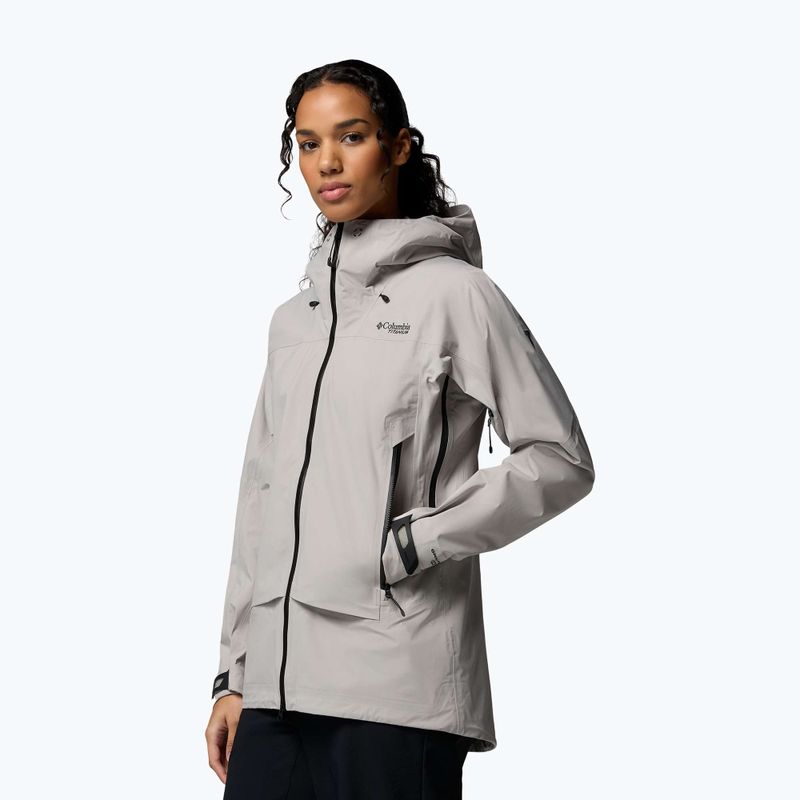 Geacă softshell pentru femei Columbia Saudan Pro 3L flint grey 4