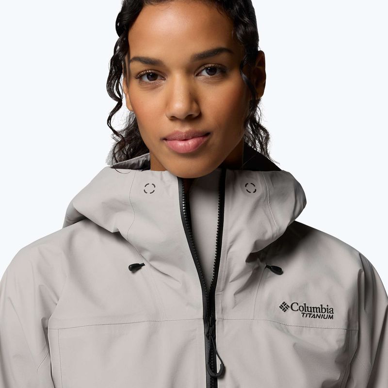 Geacă softshell pentru femei Columbia Saudan Pro 3L flint grey 8