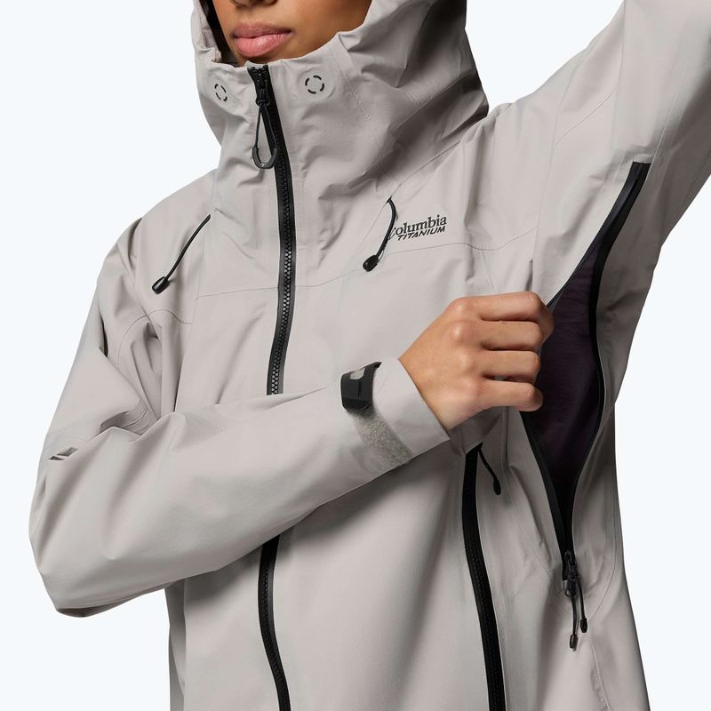 Geacă softshell pentru femei Columbia Saudan Pro 3L flint grey 9