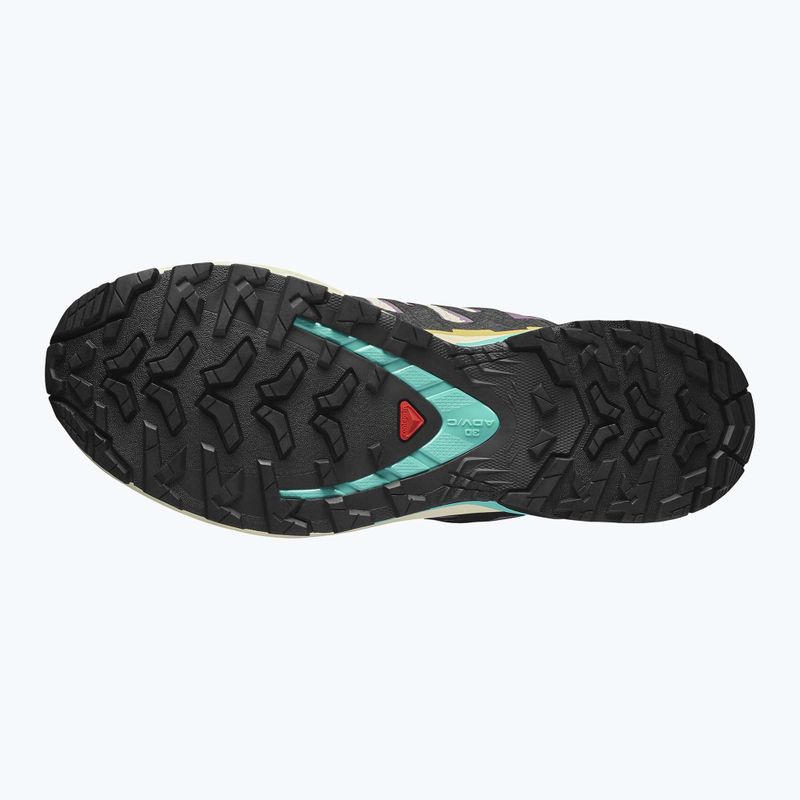 Încălțăminte de alergare pentru femei Salomon XA PRO 3D V9 GTX transparent yellow/black/waterfall 11