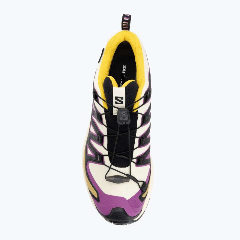 Încălțăminte de alergare pentru femei Salomon XA PRO 3D V9 GTX transparent yellow/black/waterfall 5