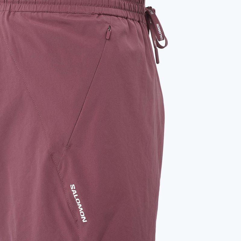 Pantaloni scurți de alergare pentru bărbați Salomon Shakeout C 2IN1 7" nocturne 4