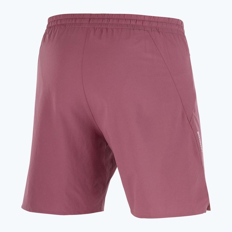 Pantaloni scurți de alergare pentru bărbați Salomon Shakeout C 2IN1 7" nocturne 6