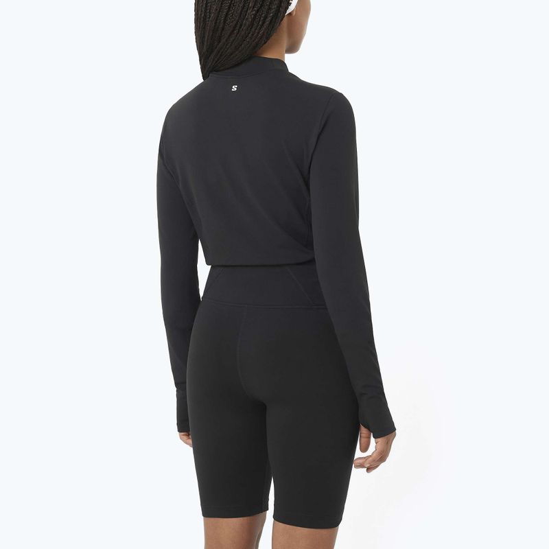 Longsleeve dealergare pentru femei Salomon Bliss negru profund 3