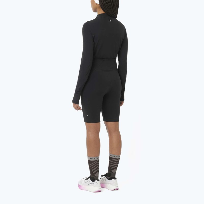 Longsleeve dealergare pentru femei Salomon Bliss negru profund 4
