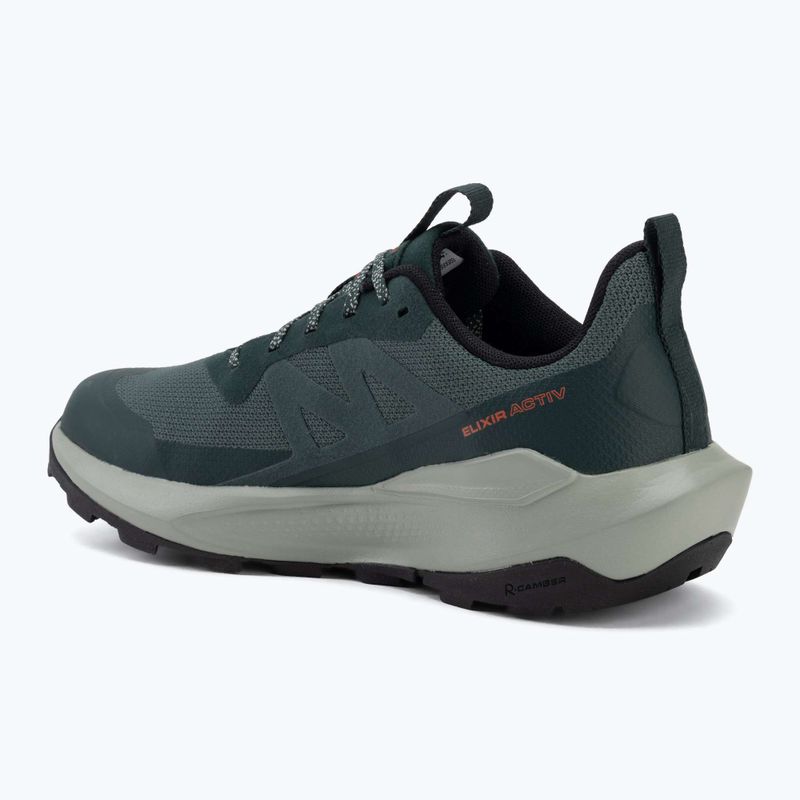 Încălțăminte de drumeție pentru bărbați Salomon Elixir Activ GTX scarab/green gable 3