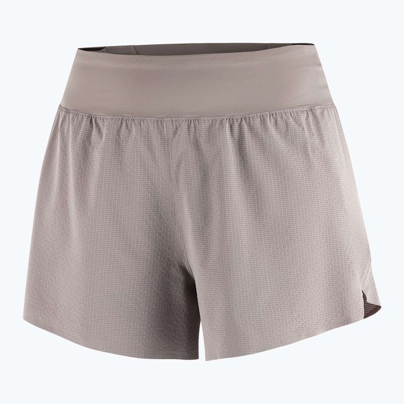 Pantaloni scurți de alergare pentru femei Salomon Sense Aero Stow 4" iron 6