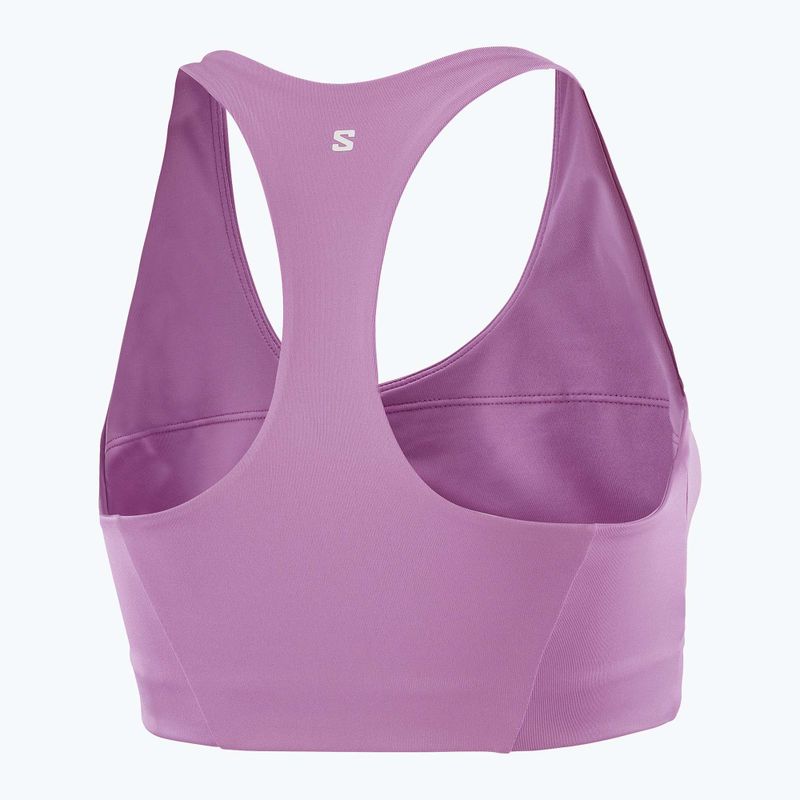 Sutien de antrenament Salomon SHAKEout Core iris orchid 2