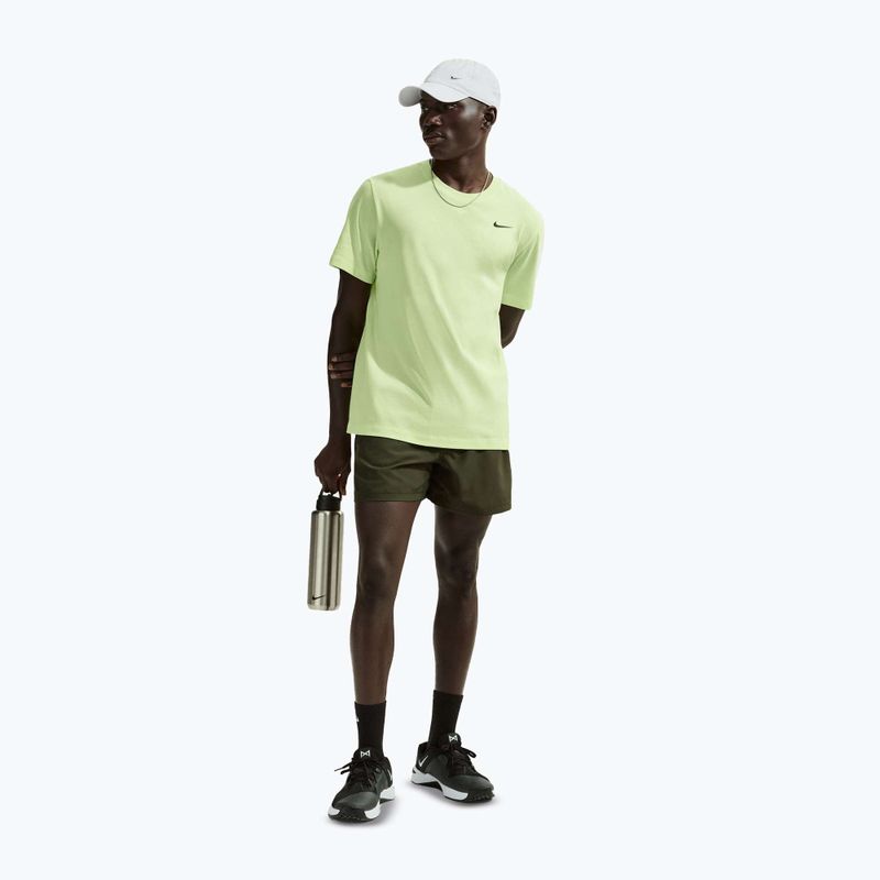 Tricou pentru bărbați Nike Dri-Fit light liquid/lime/black 2