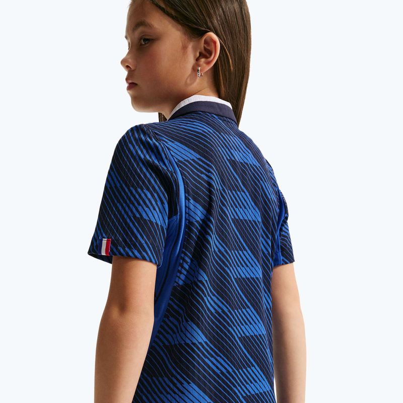 Tricou de fotbal pentru copii Nike FFF 2026/27 Match Home game royal/metallic copper 10