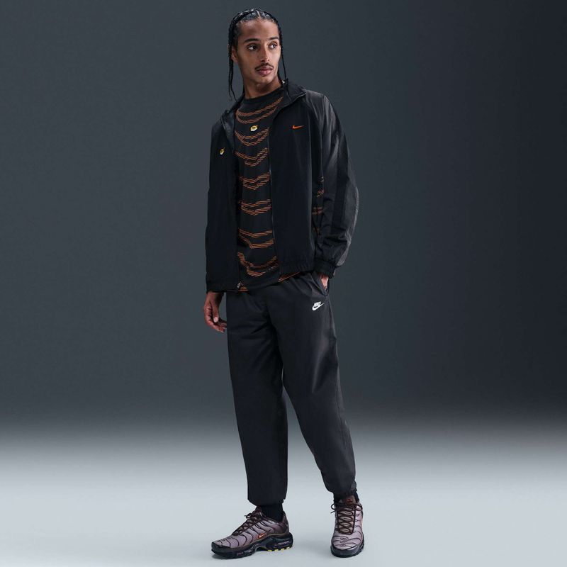 Pantaloni pentru bărbați Nike Windrunner Lined black/white 7