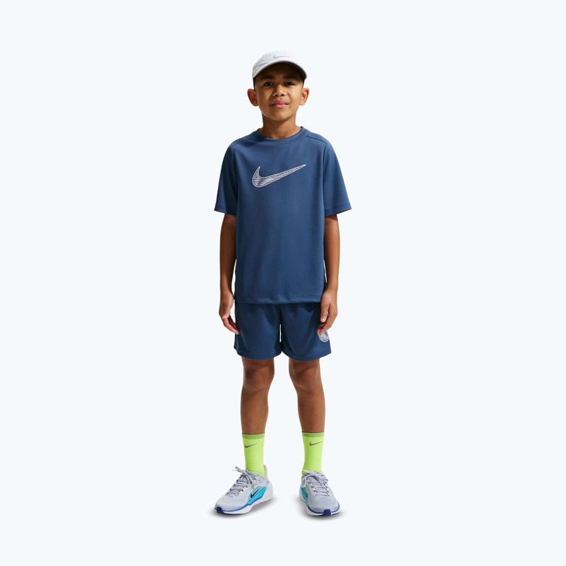 Tricou pentru copii Nike Multi Dri-Fit mystic navy/white 2