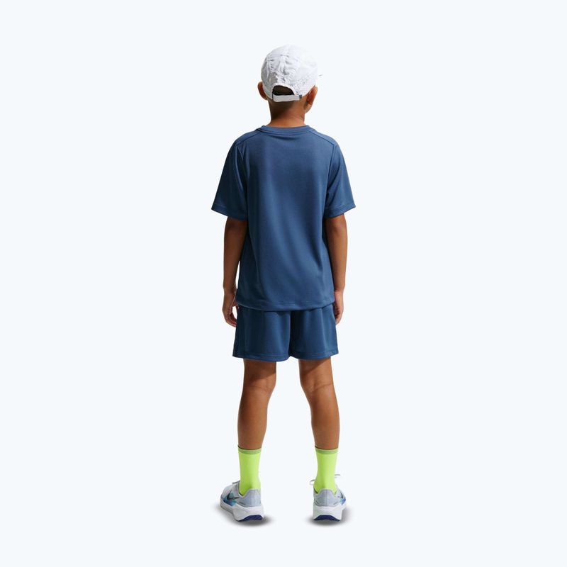 Tricou pentru copii Nike Multi Dri-Fit mystic navy/white 3