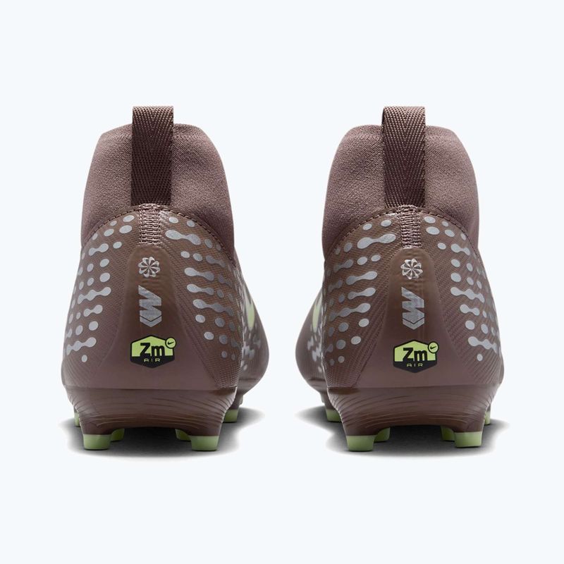 Încălțăminte de fotbal pentru copii Nike Mercurial Superfly 10 Academy "Kylian Mbappé" Jr FG plum eclipse/metallic silver 4