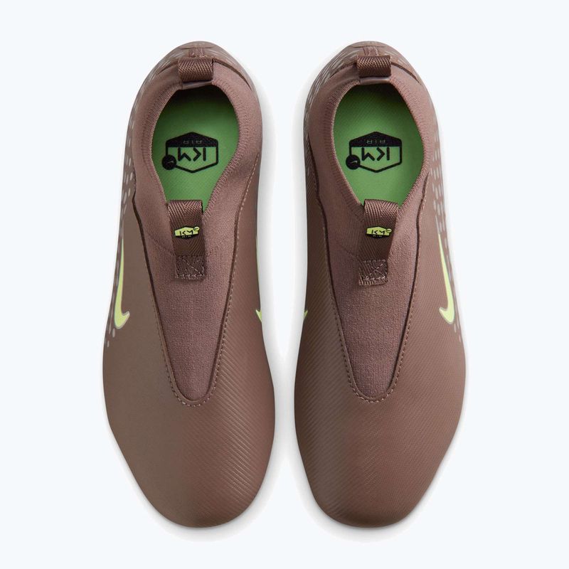 Încălțăminte de fotbal pentru copii Nike Mercurial Superfly 10 Academy "Kylian Mbappé" Jr FG plum eclipse/metallic silver 5
