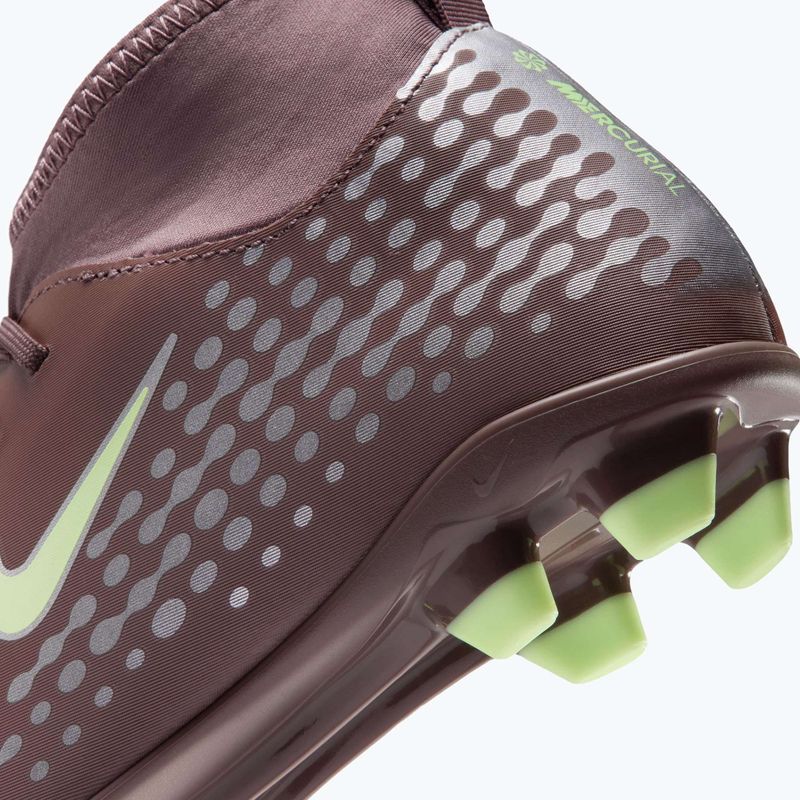 Încălțăminte de fotbal pentru copii Nike Mercurial Superfly 10 Club "Kylian Mbappé" Jr FG/MG plum eclipse/metallic silver 8