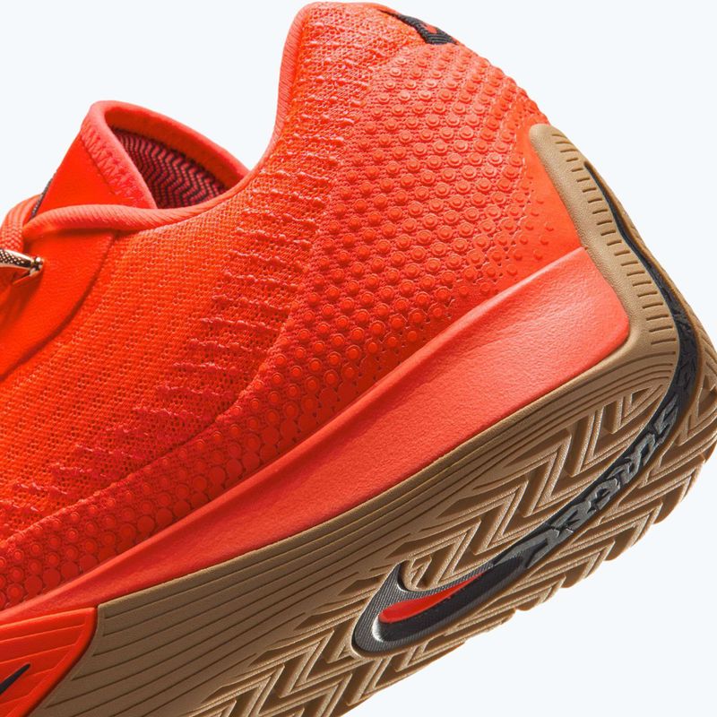 Încălțăminte de baschet pentru bărbați Nike Street Flare bright crimson/gum light brown/black 9
