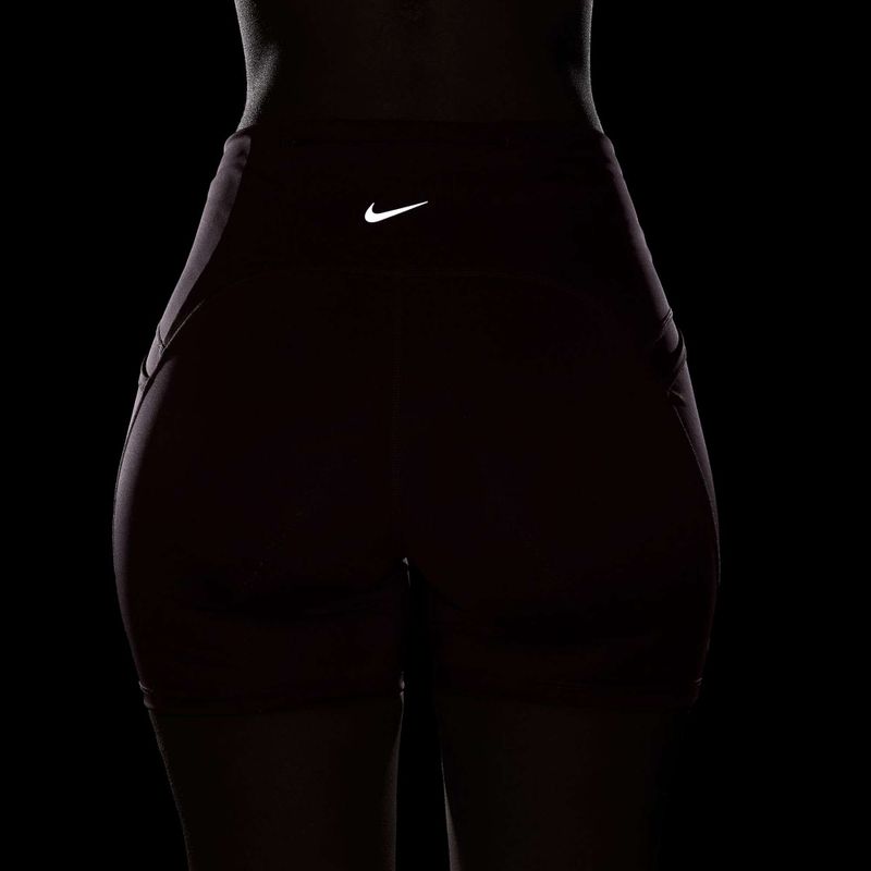 Pantaloni scurți de alergare pentru femei Nike Swift High-Waisted 4" tattoo 5