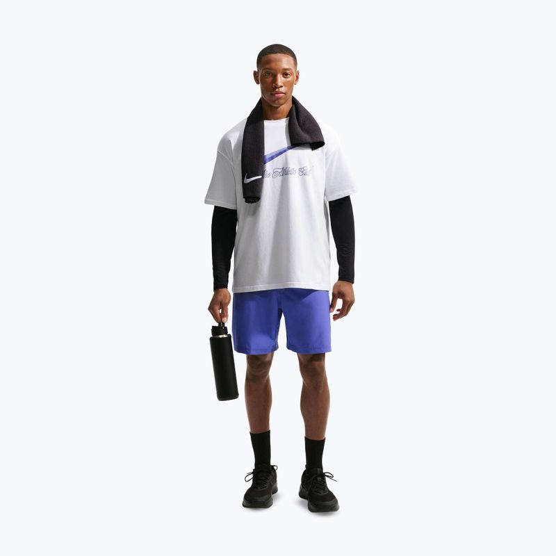 Pantaloni scurți de antrenament pentru bărbați Nike Form Dri-Fit Versatile 7" persian violet/black 2
