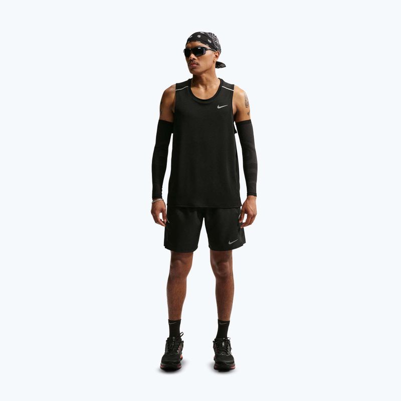 Tricou de alergare pentru bărbați Nike Miler Dri-Fit black 2