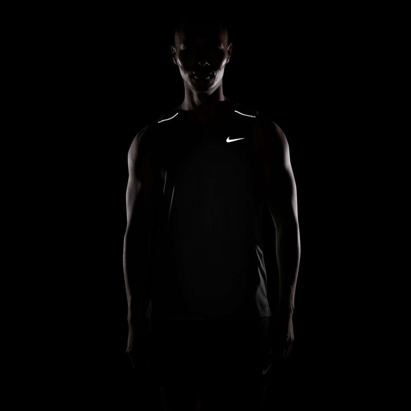 Tricou de alergare pentru bărbați Nike Miler Dri-Fit black 7