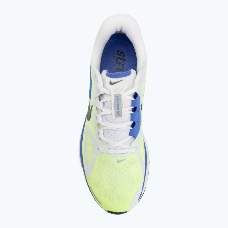 Încălțăminte de alergare pentru bărbați Nike Structure Plus white/volt ice/barely green/black spruce 5