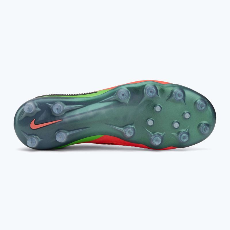 Încălțăminte de fotbal pentru bărbați Nike Phantom 6 Low Elite Erling Haaland AG hot punch/green strike/black 4