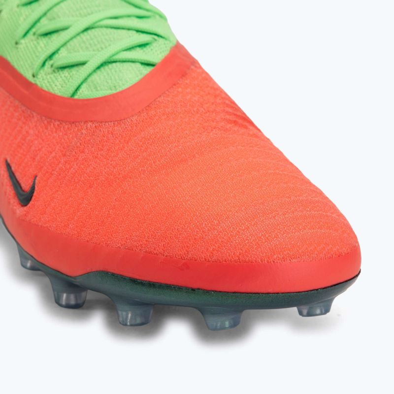 Încălțăminte de fotbal pentru bărbați Nike Phantom 6 Low Elite Erling Haaland AG hot punch/green strike/black 7