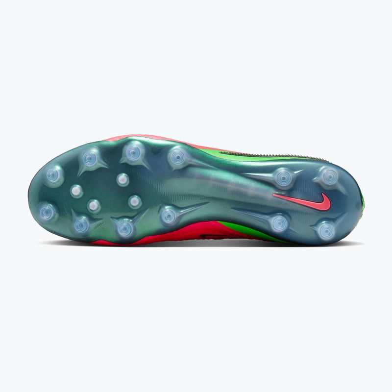 Încălțăminte de fotbal pentru bărbați Nike Phantom 6 Low Elite Erling Haaland AG hot punch/green strike/black 9