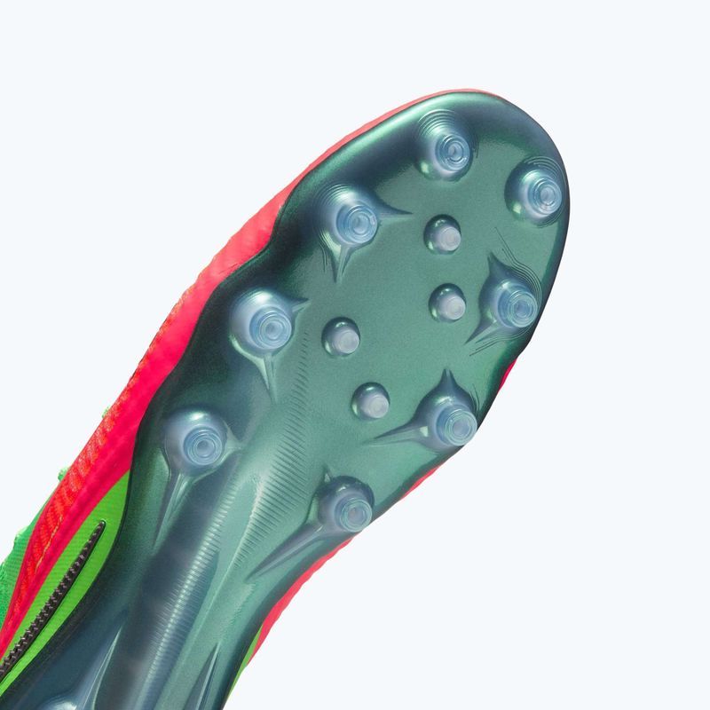 Încălțăminte de fotbal pentru bărbați Nike Phantom 6 Low Elite Erling Haaland AG hot punch/green strike/black 11