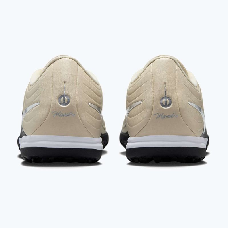 Încălțăminte de fotbal pentru bărbați Nike United Tiempo Maestro Academy TF fossil/burgundy crush/metallic silver 11