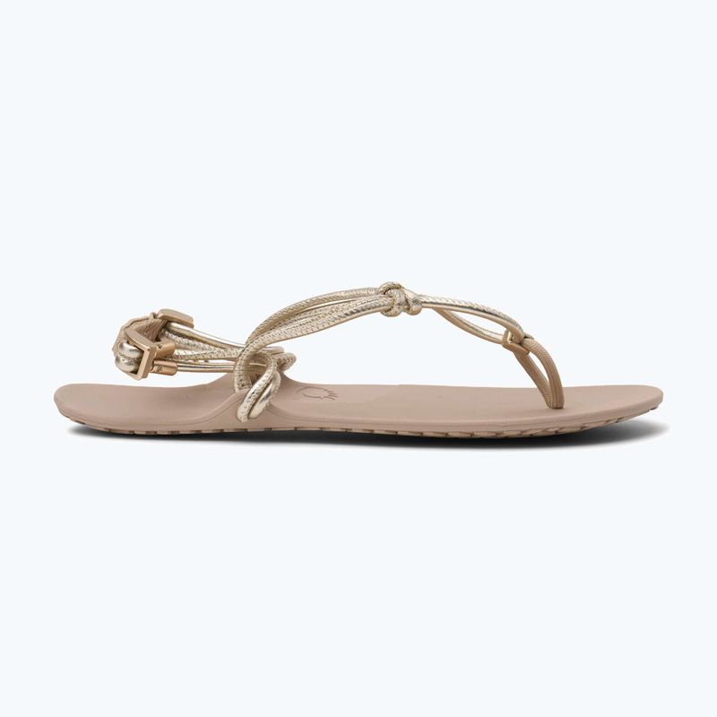 Sandale barefoot pentru femei Xero Shoes Genesis gold metallic 9
