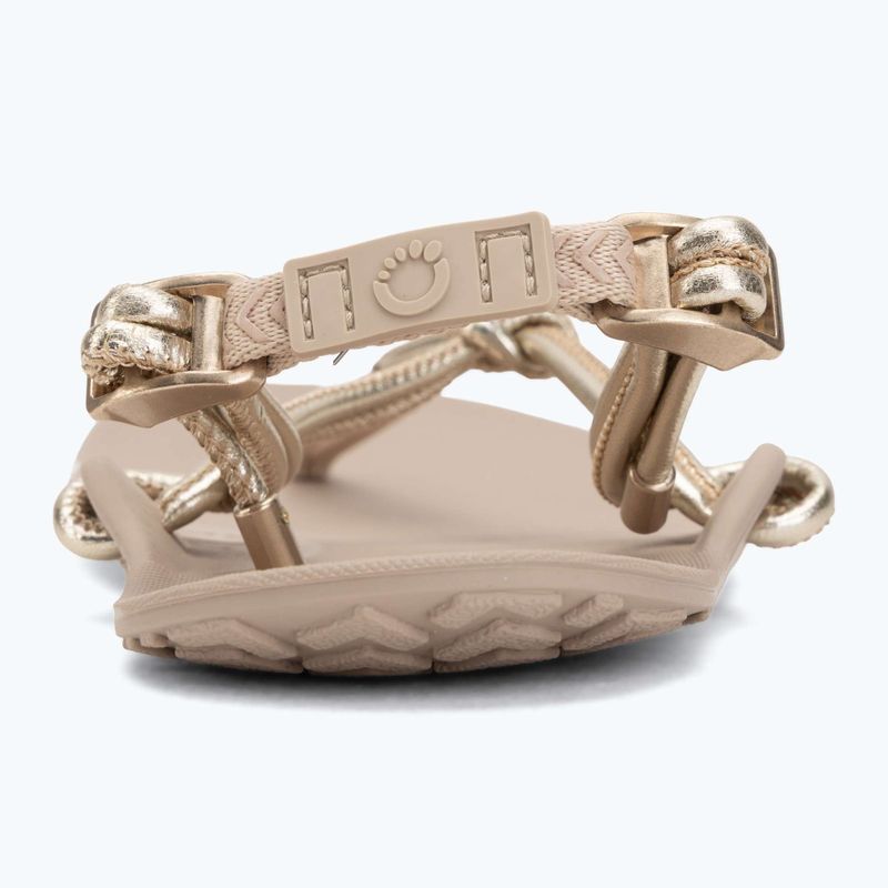 Sandale barefoot pentru femei Xero Shoes Genesis gold metallic 6