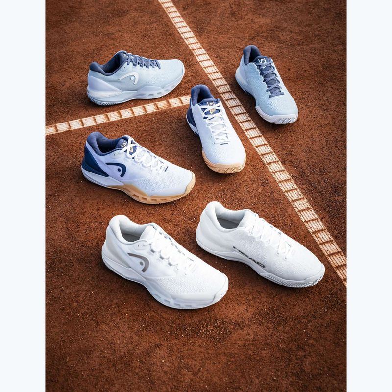 Încălțăminte de tenis pentru femei HEAD Revolt Pro 5.0 Clay light blue/dark blue 12