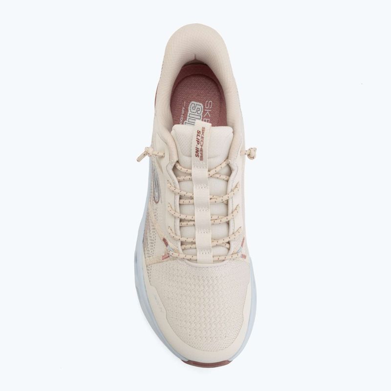Încălțăminte pentru femei SKECHERS Glide Step Altus Fast Lane beige 5
