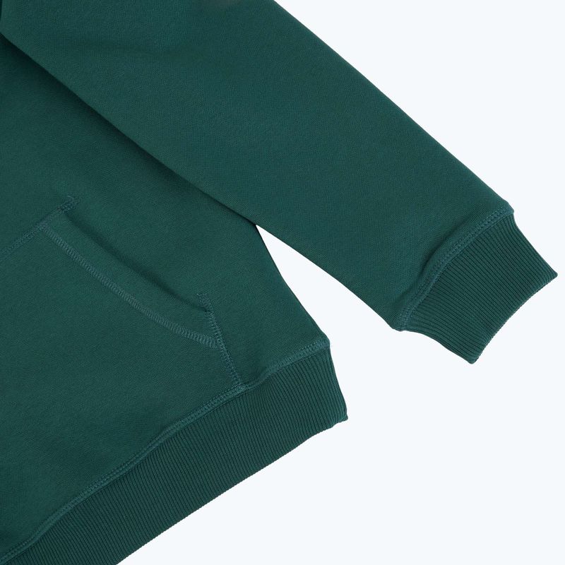 Bluză pentru copii New Balance Brush Back Small Logo Hoodie medusa green 9