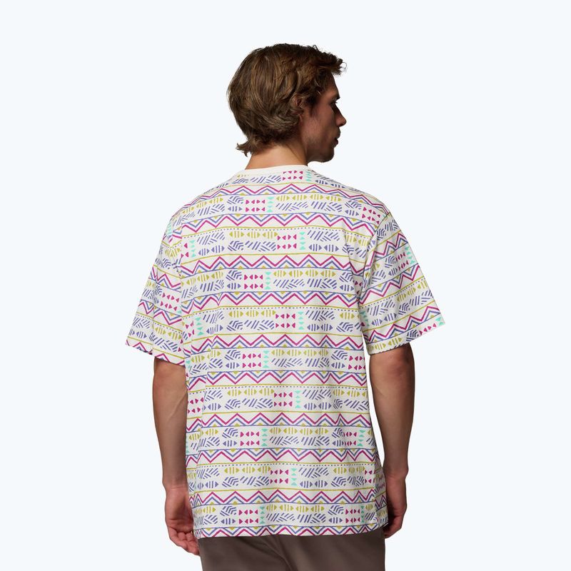 Tricou pentru bărbați Columbia CSC Heavyweight Printed Tee sea salt/horizons 3