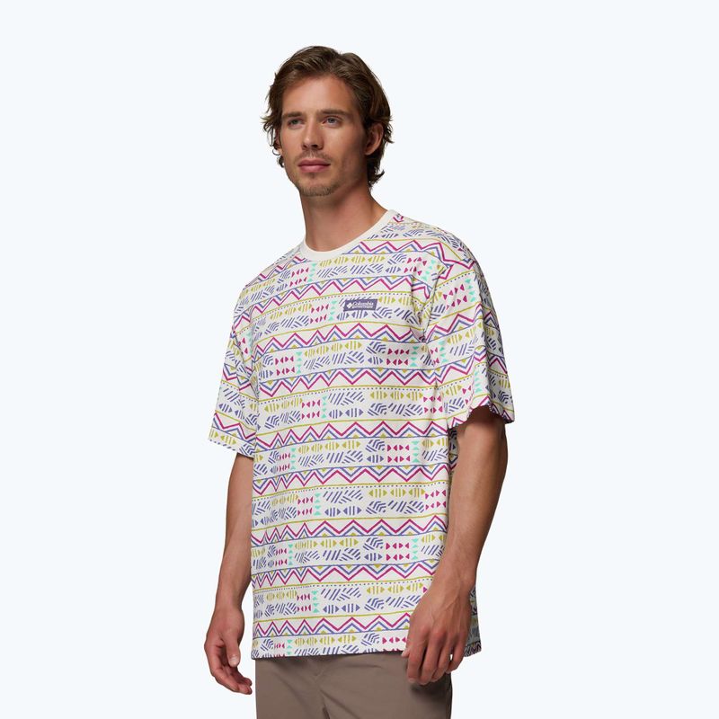 Tricou pentru bărbați Columbia CSC Heavyweight Printed Tee sea salt/horizons 4
