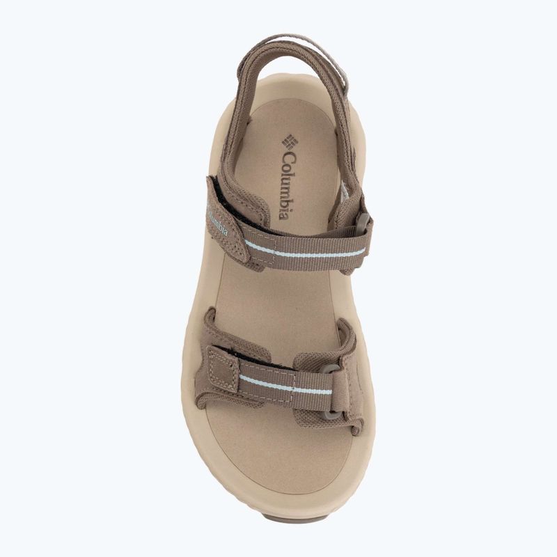 Sandale pentru femei Columbia Konos Hiker 2-Strap wet sand/marine light 5