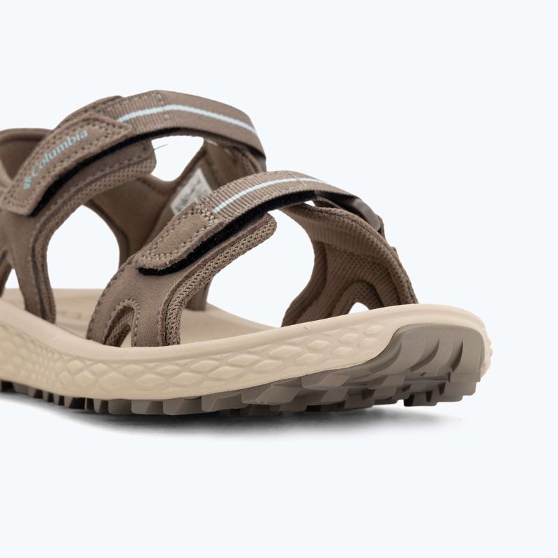 Sandale pentru femei Columbia Konos Hiker 2-Strap wet sand/marine light 7