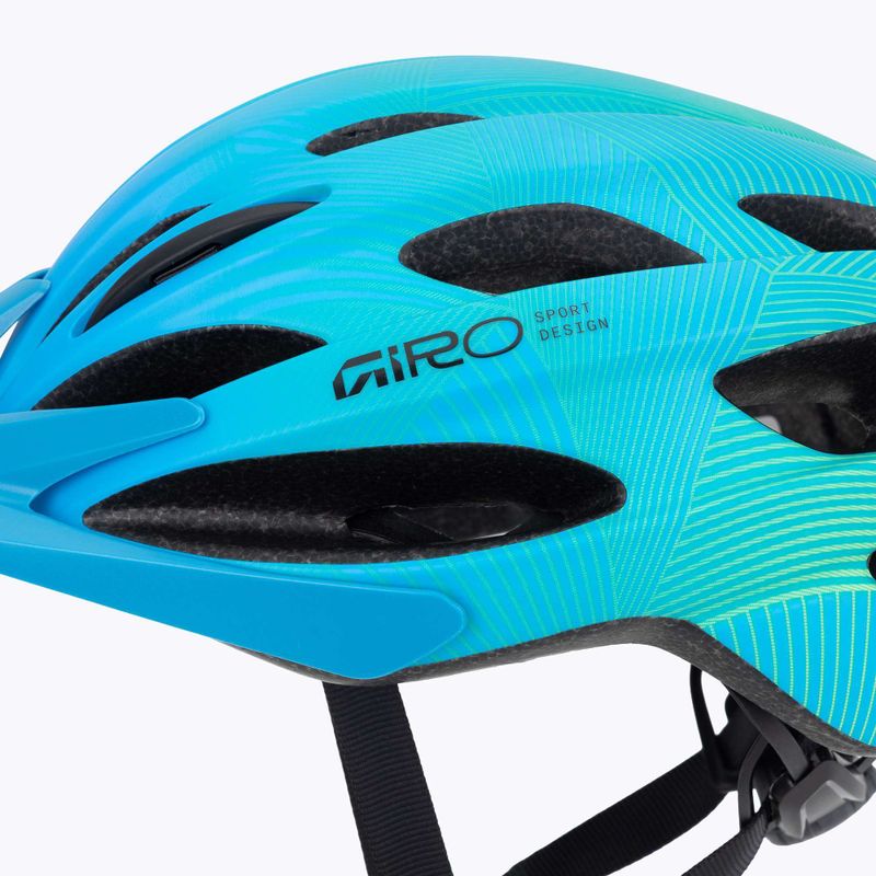 Cască de bicicletă pentru copii Giro Raze matte blue/green 7