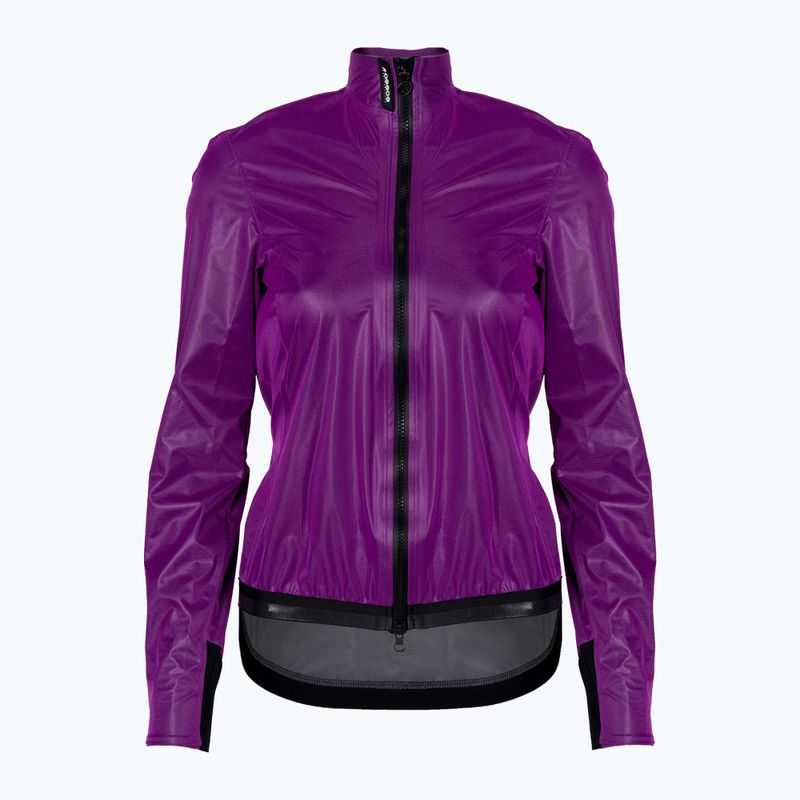 Jachetă de ciclism pentru femei ASSOS Dyora RS Rain violet 12.32.372.4B