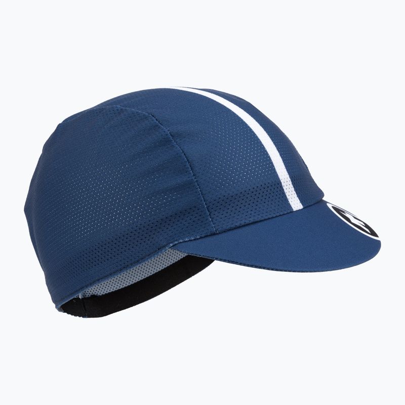 Căciulă de ciclism sub cască cu vizieră ASSOS Cap albastră P13.70.755.2A.OS